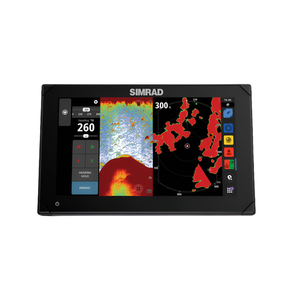 Simrad NSX 9" 3-in-1 Transducer + AUS/NZ Chart