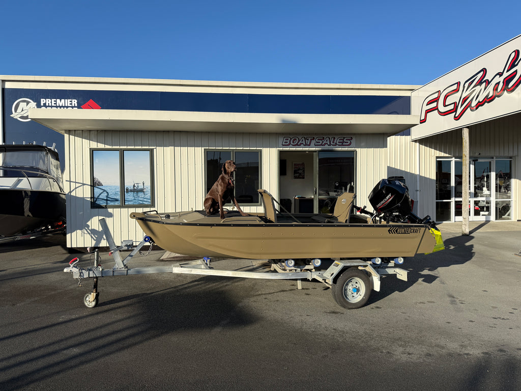 2023 Hunter Hunter Craft Pioneer 420 Brand New Motor!