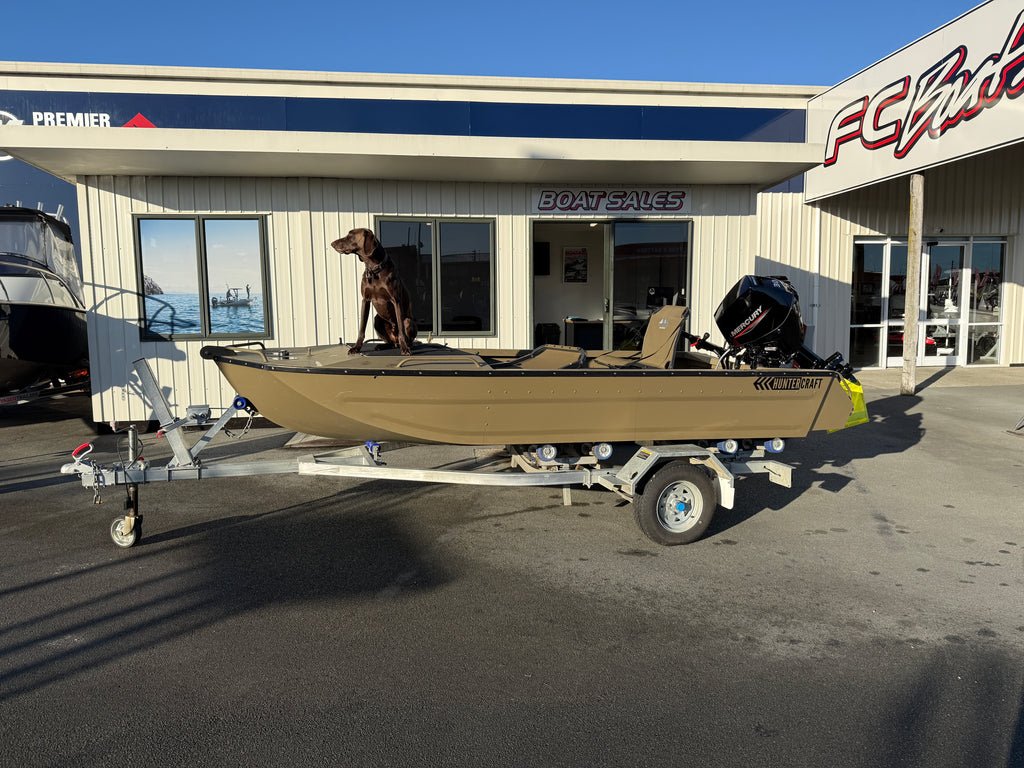 2023 Hunter Hunter Craft Pioneer 420 Brand New Motor!