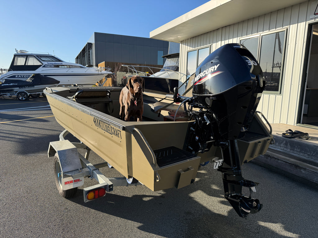 2023 Hunter Hunter Craft Pioneer 420 Brand New Motor!