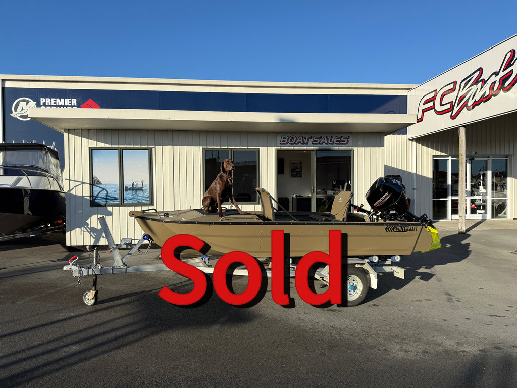 2023 Hunter Hunter Craft Pioneer 420 Brand New Motor!