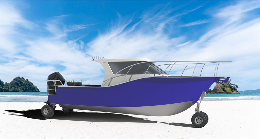 Fin Chaser Boats 800 HT Walk Around Amphibious (Coming Soon)