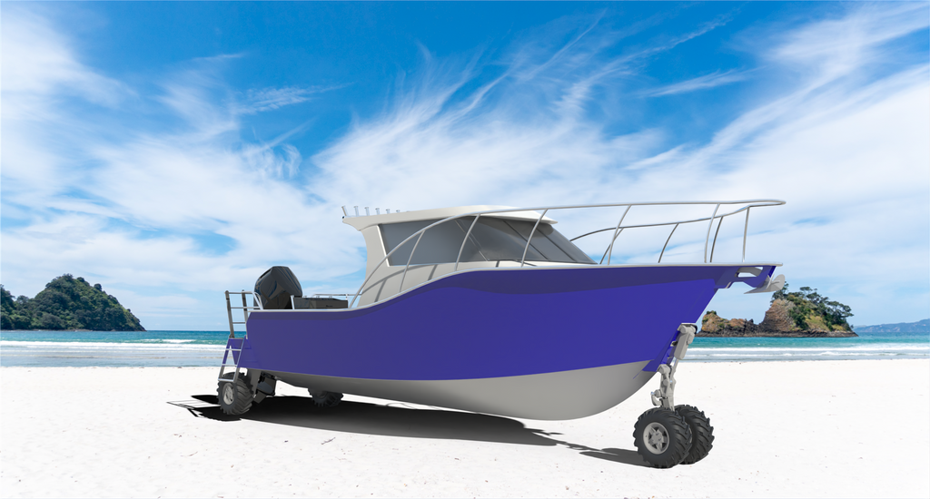 Fin Chaser Boats 800 HT Walk Around Amphibious (Coming Soon)