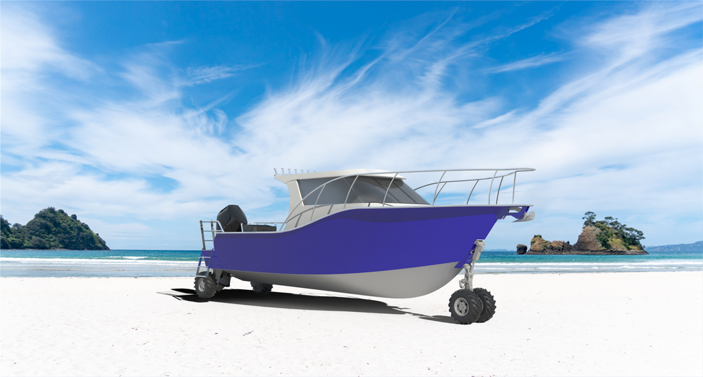 Fin Chaser Boats 800 HT Walk Around Amphibious (Coming Soon)
