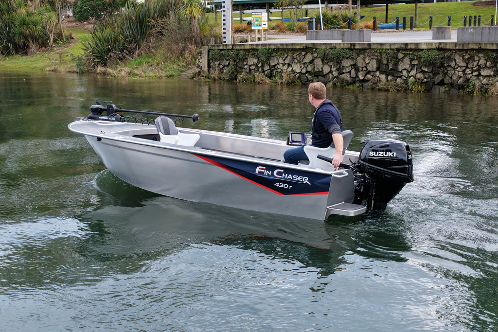 Fin Chaser 430T Tiller Steer
