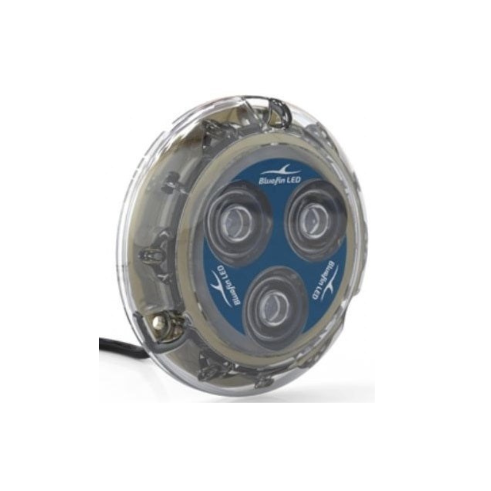 Bluefin P3 LED Underwater light Pirahna P3 Blue Alloy Base