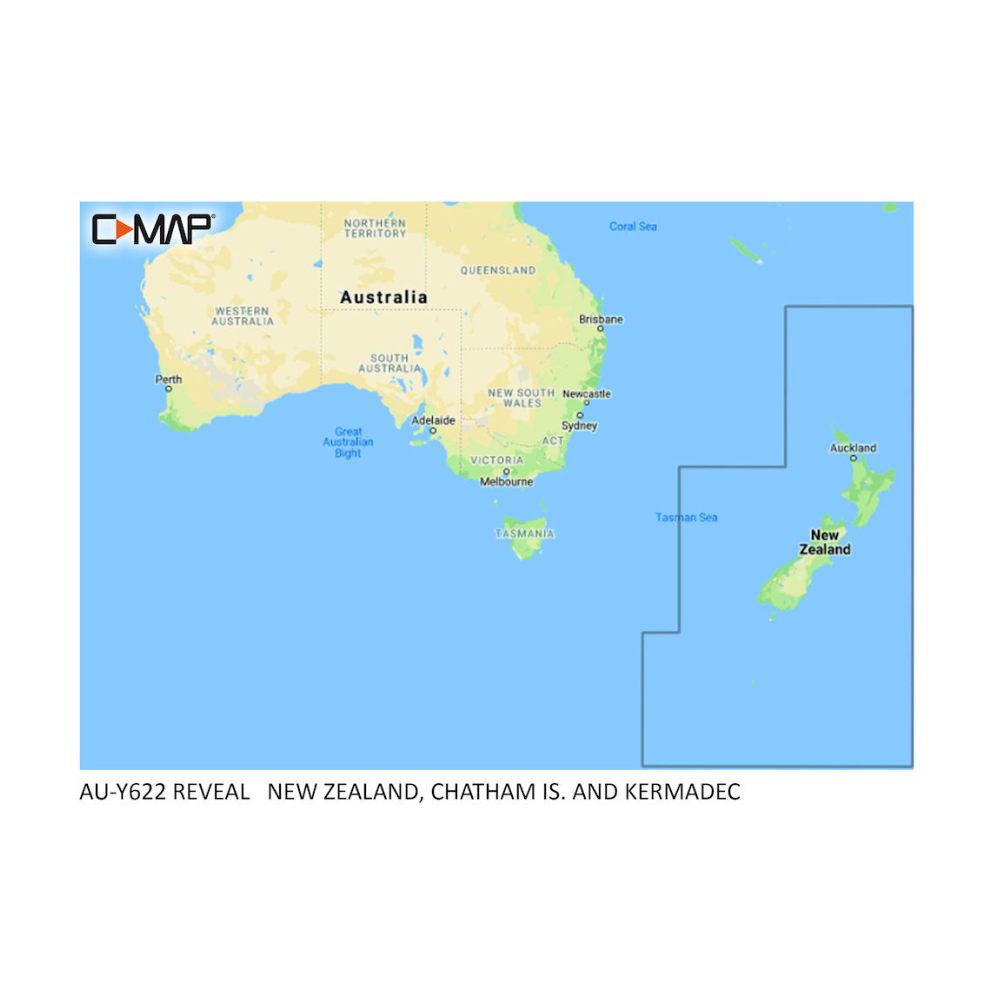 C-MAP Reveal X NZ ( Exclusively For Simrad NSX )