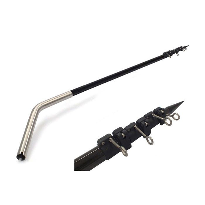 Kilwell Outriggers Stiffy 3.6M Rod Holder Or Rocket Launcher Mount, Telescopic