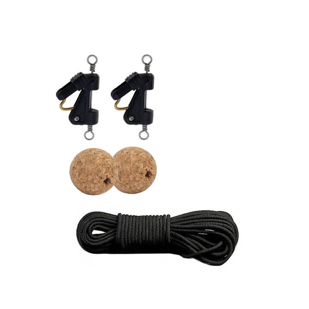 Kilwell Outrigger Rig Kit  Aftco Gold Finger OC1 Pair