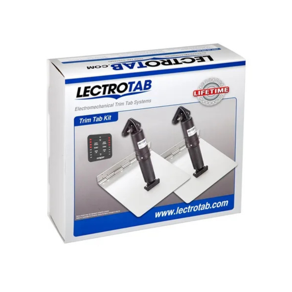 Lectrotab Trim Tabs 9x12 LED Switch