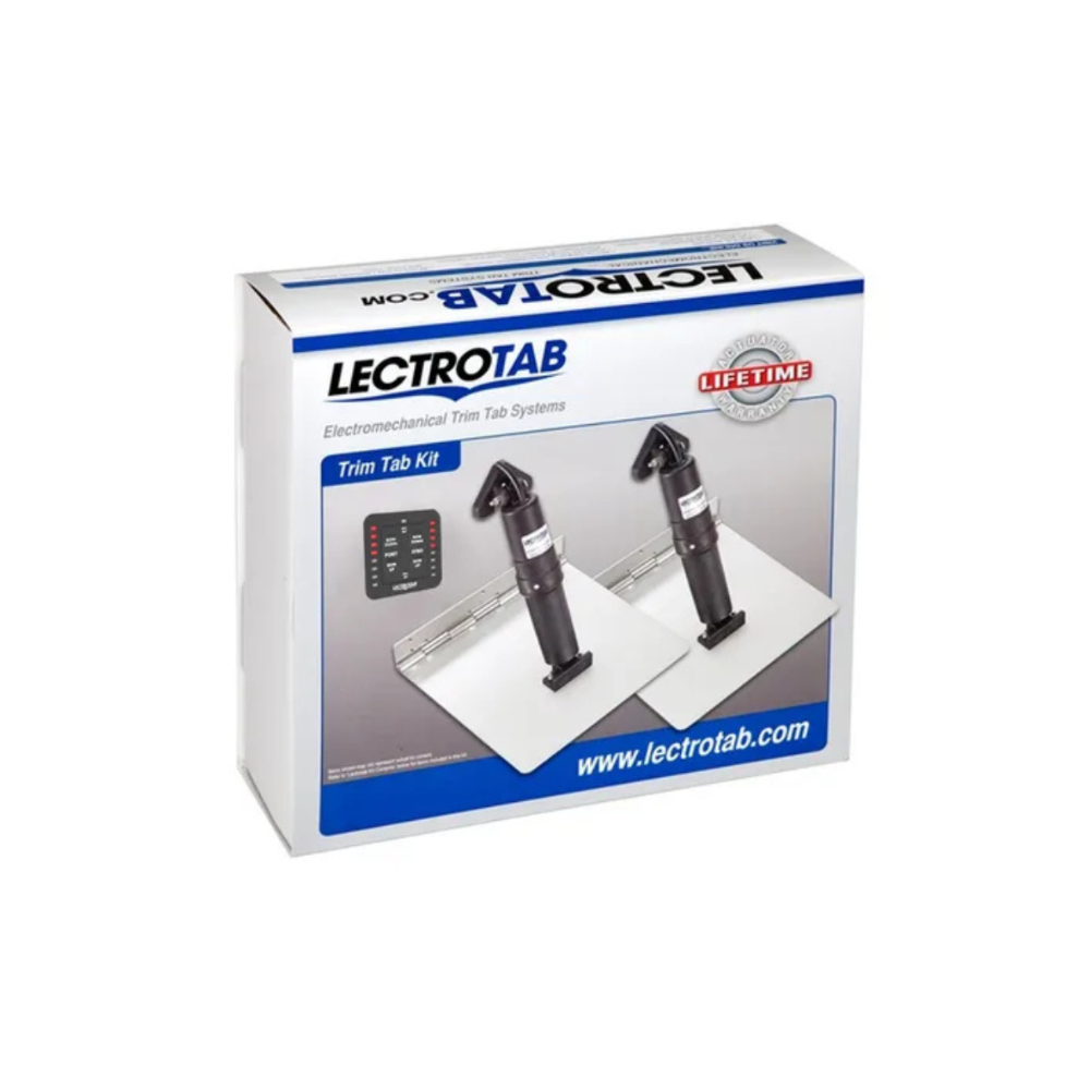 Lectrotab Trim Tabs 9x12 LED Switch
